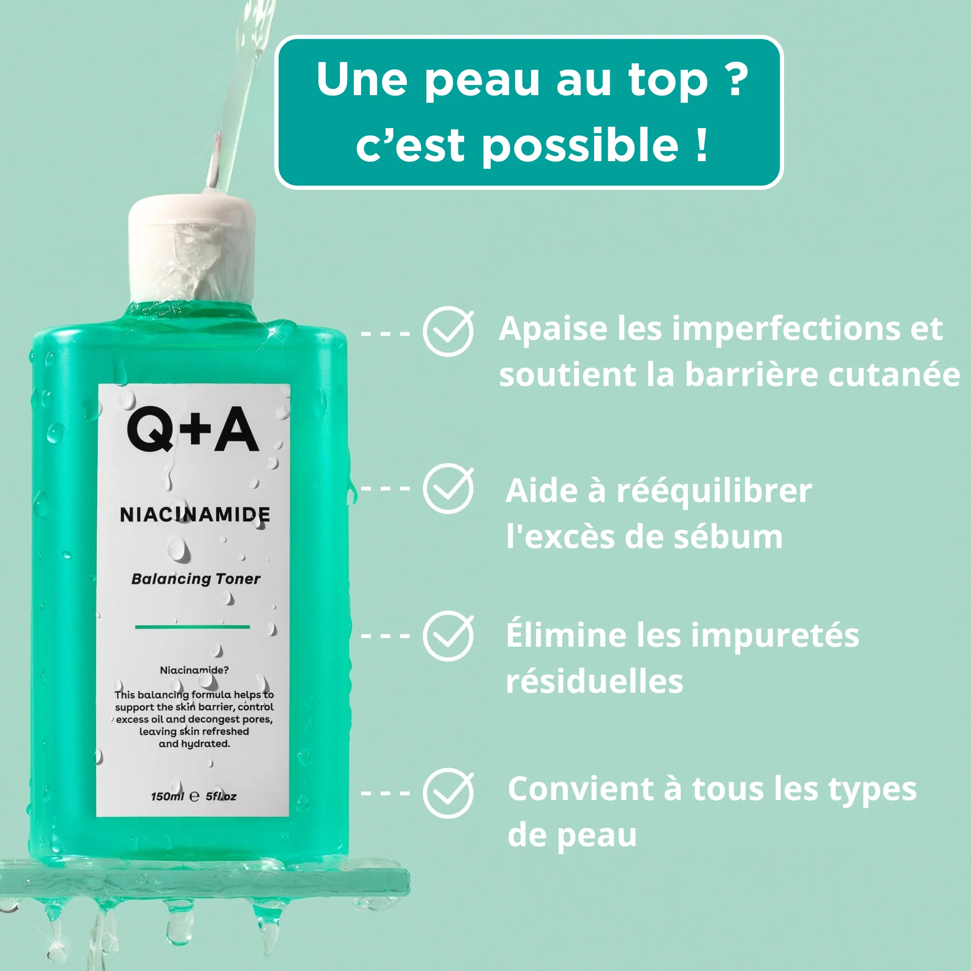 Q+A Lotion Niacinamide 100ml