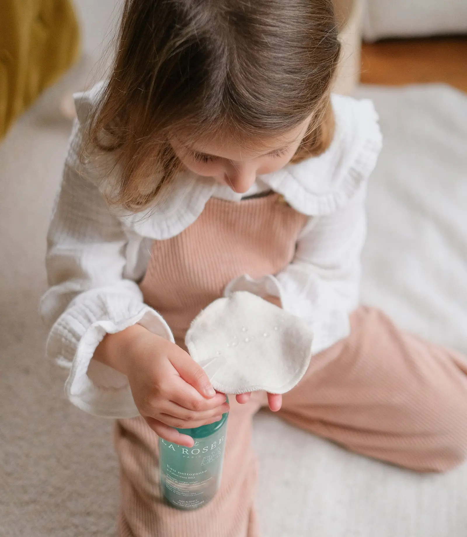 LA ROSEE Eau Nettoyante Bébé à l’Aloe Vera Bio 400ml