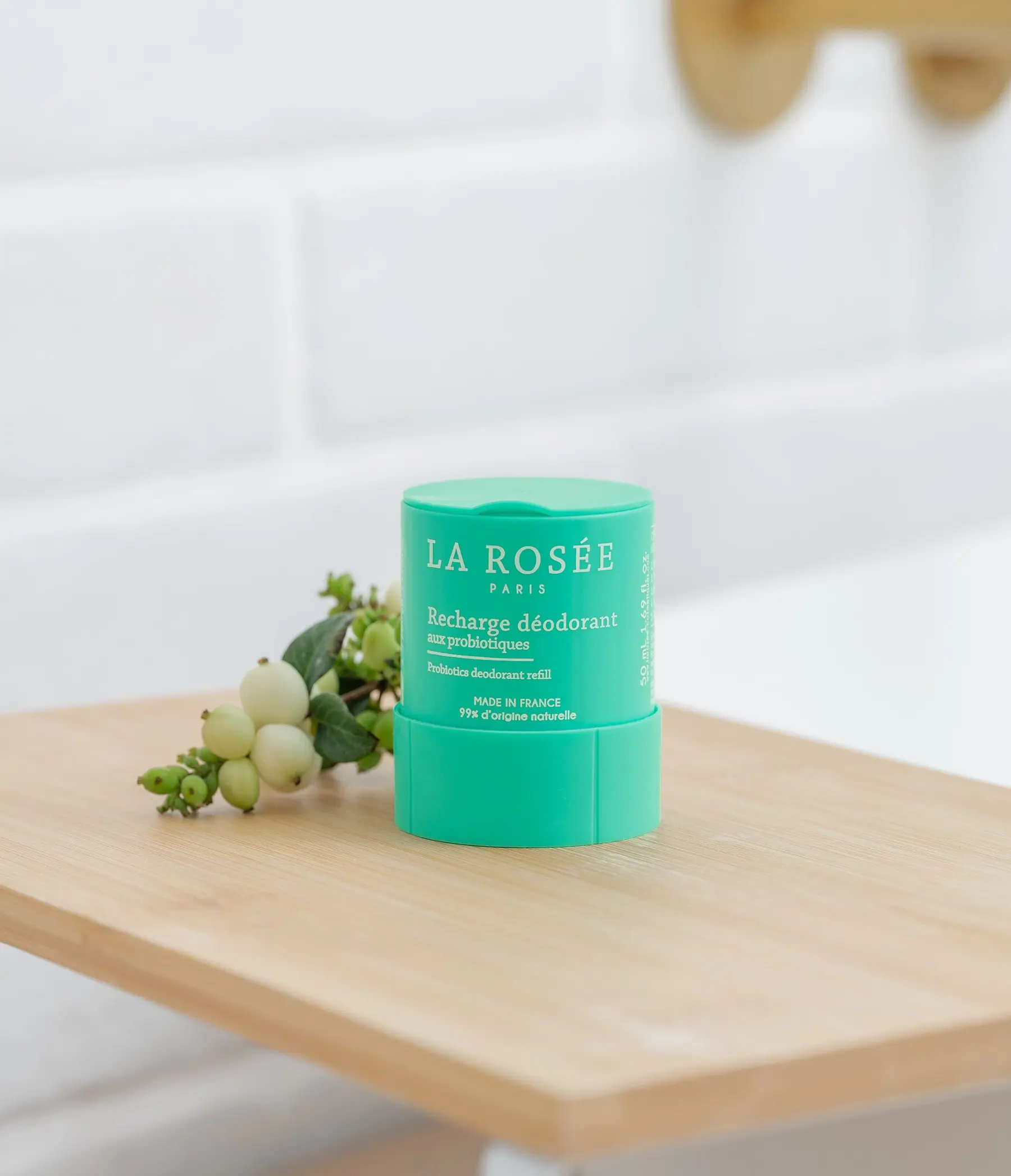 LA ROSEE Recharge Déodorant aux Probiotiques 50ml
