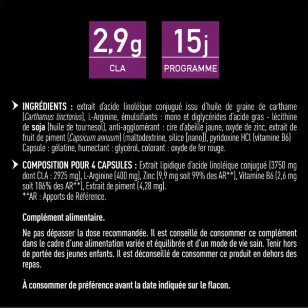EAFIT Ripped Max CLA 3000 60 capsules
