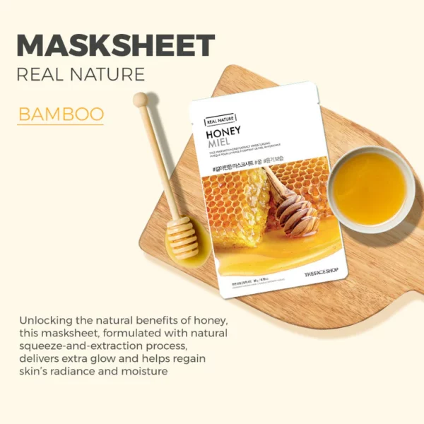 THE FACE SHOP Masque au Miel Real Nature‎‎ ‎