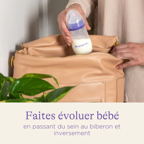 LANSINOH Tétine Natural Wave Taille M +3mois