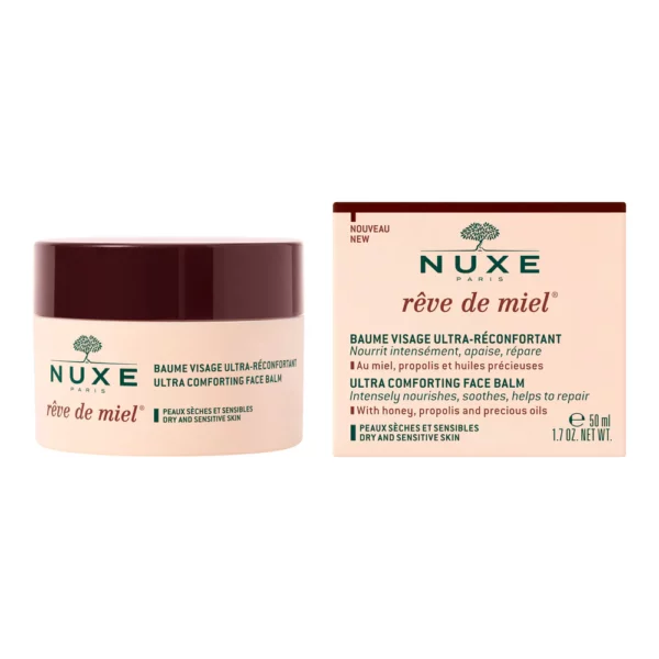 NUXE Rêve de Miel Baume Visage Ultra-Réconfortant 50ml