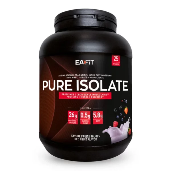 EAFIT Pure Isolate Fruits rouges 750g