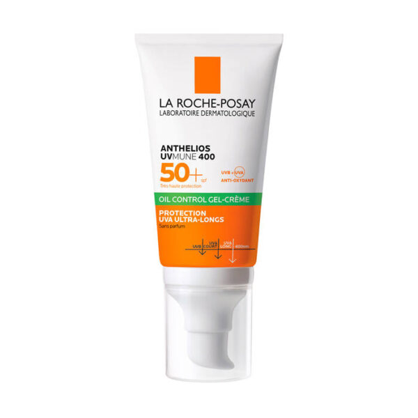 LA ROCHE POSAY ANTHELIOS UVMUNE 400 Crème Solaire Visage Gel-crème SANS Parfum SPF50+ 50ml