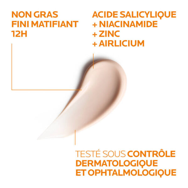 LA ROCHE-POSAY ANTHELIOS Crème Solaire Matifiante 50ml