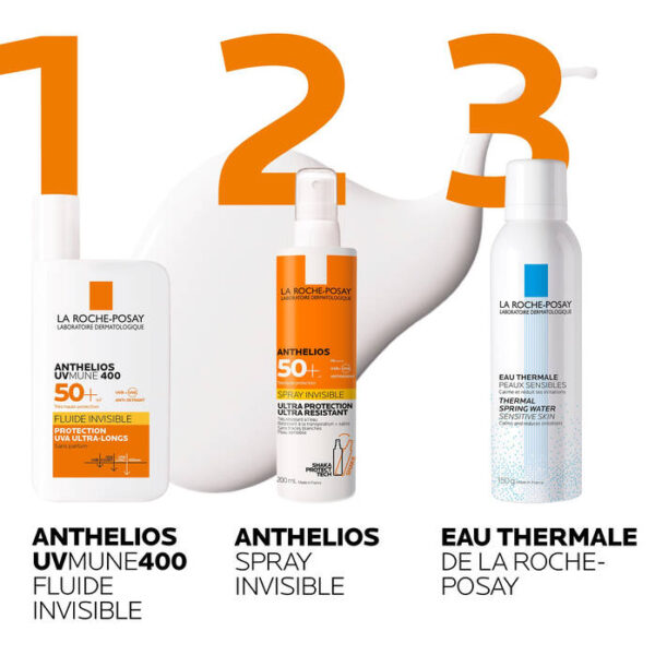 LA ROCHE POSAY ANTHELIOS UVMUNE 400 Crème Solaire Fluide Invisible SPF50+ Sans Parfum 50ml