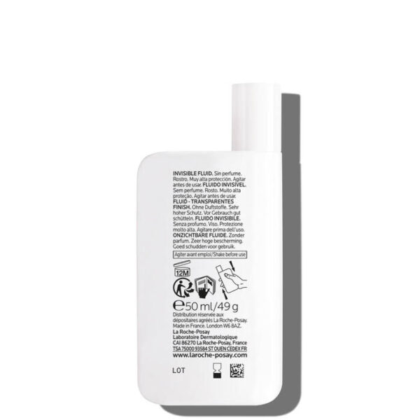 LA ROCHE POSAY ANTHELIOS UVMUNE 400 Crème Solaire Fluide Invisible SPF50+ Sans Parfum 50ml