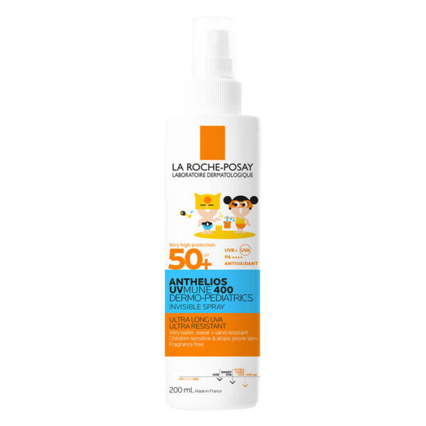 LA ROCHE-POSAY ANTHELIOS UV MUNE 400 Dermo-Pediatrics Spray Invisible SPF50+ 200ml
