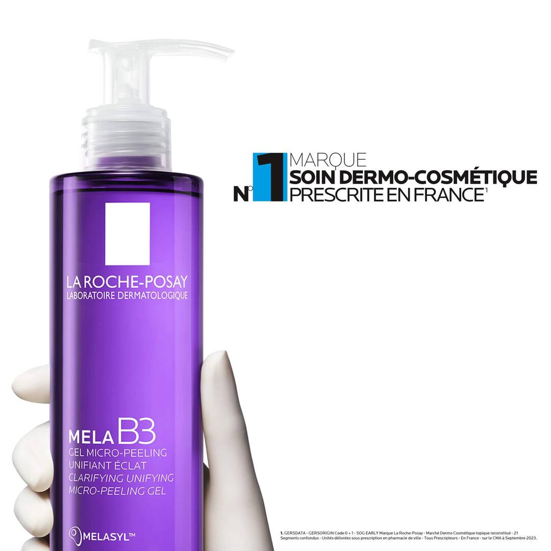 LA ROCHE POSAY Mela B3 Gel Micro-Peeling Anti-Taches Unifiant et Eclatant 200ml