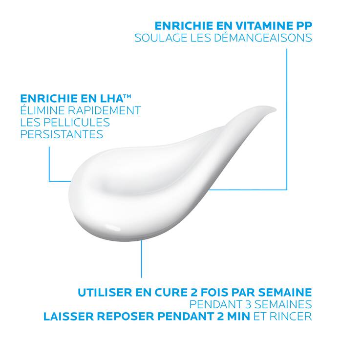 LA ROCHE POSAY KERIUM DS Shampoing Traitant Pellicules Persistantes 125ml