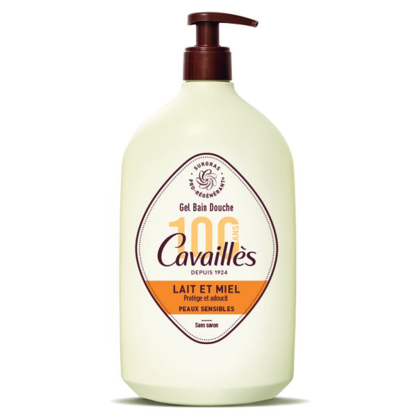 ROGER CAVAILLES Gel Bain Douche Lait et Miel