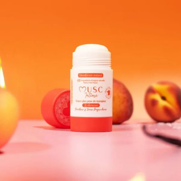 MUSC INTIME Déodorant La Charmeuse Hot Peach 50g