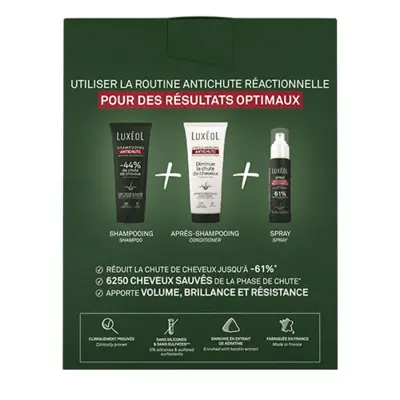 LUXEOL Coffret Routine Antichute Réactionnelle