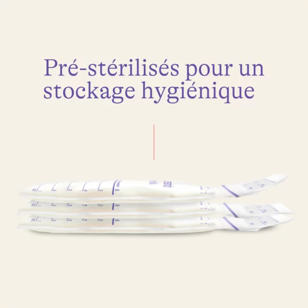 LANSINOH Sachet de Conservation de Lait Maternel – 25 sachets