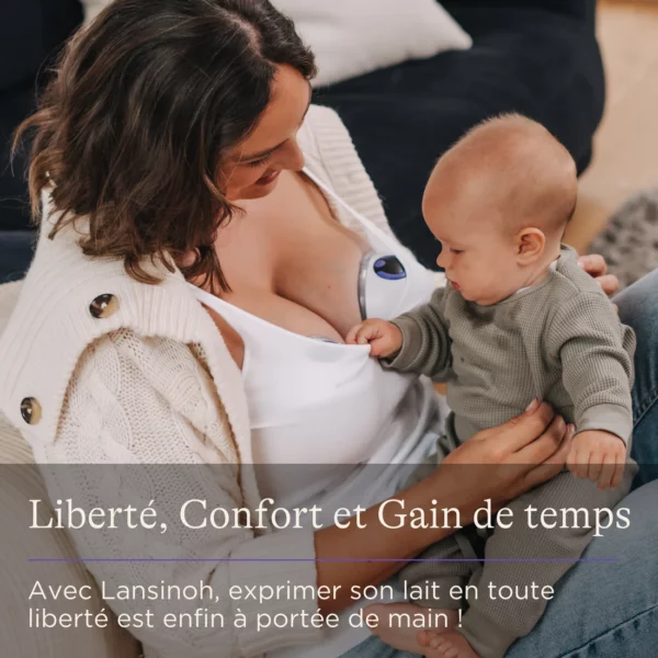 LANSINOH Tire-Lait Mains Libres – Simple