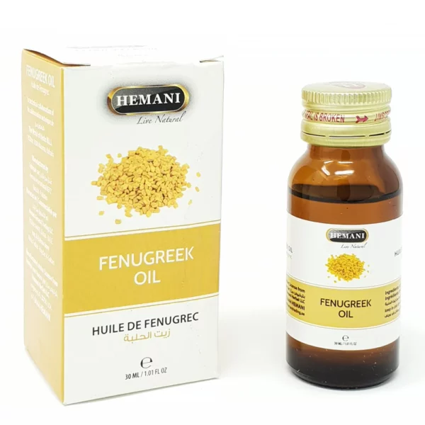 Huile de Fenugrec 100% Naturelle Hemani 30ml