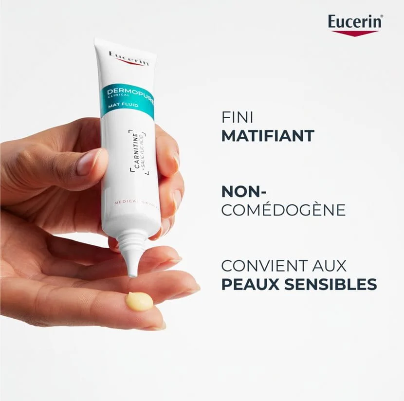 EUCERIN DERMOPURE CLINICAL FLUIDE MATIFIANT 40ML