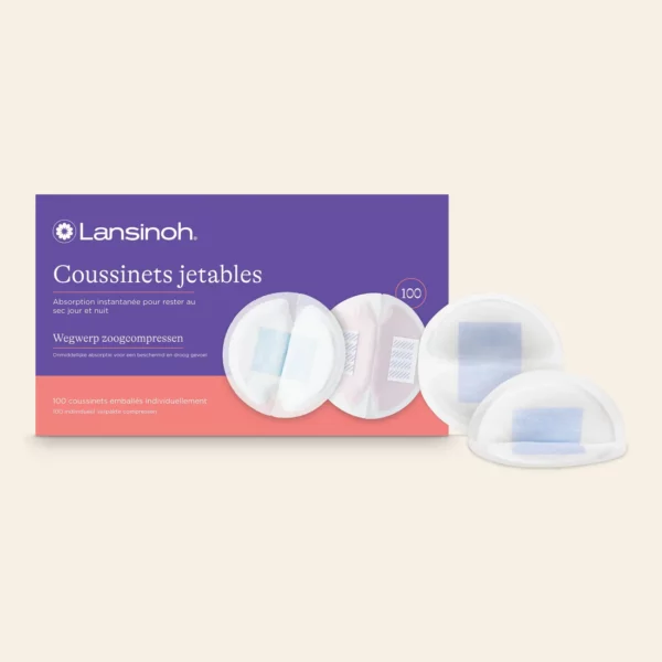 LANSINOH Coussinets d’allaitement jetables x100