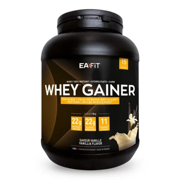 EAFIT Whey Gainer Vanille – Lean Gainer 750g