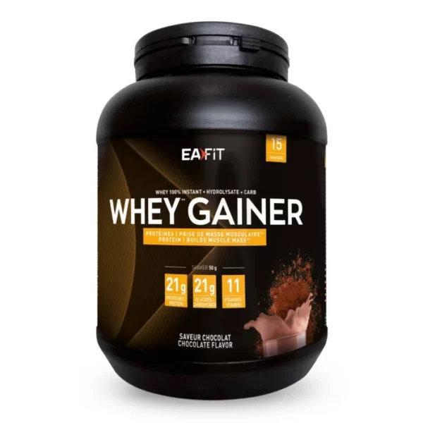 EAFIT Whey Gainer Chocolat – Lean Gainer 750g