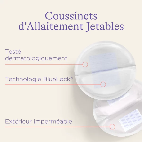LANSINOH Coussinets d’allaitement jetables x100
