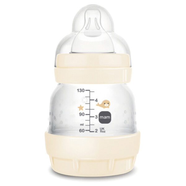 MAM Biberon Easy Start 0-2 M 130ml COTTON