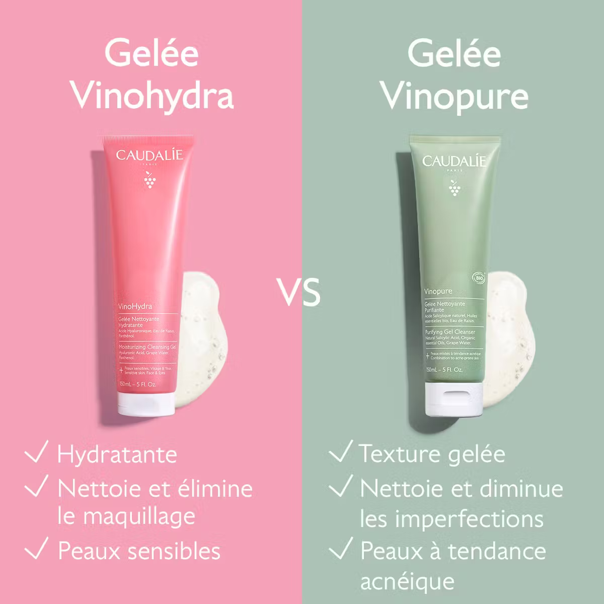 CAUDALIE VinoHydra Gelée Nettoyante Hydratante 150ml