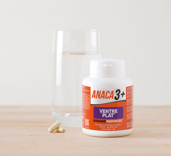 ANACA 3+ Ventre Plat 120 gélules