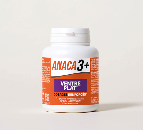 ANACA 3+ Ventre Plat 120 gélules