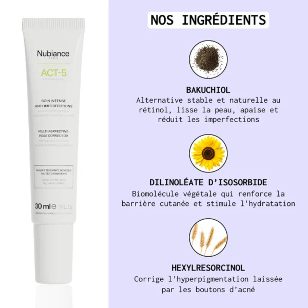 NUBIANCE Soin Intense Anti-Imperfections ACT-5® 30ml