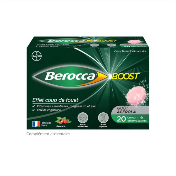 BEROCCA Boost Effervescent Acérola- 20 comprimés