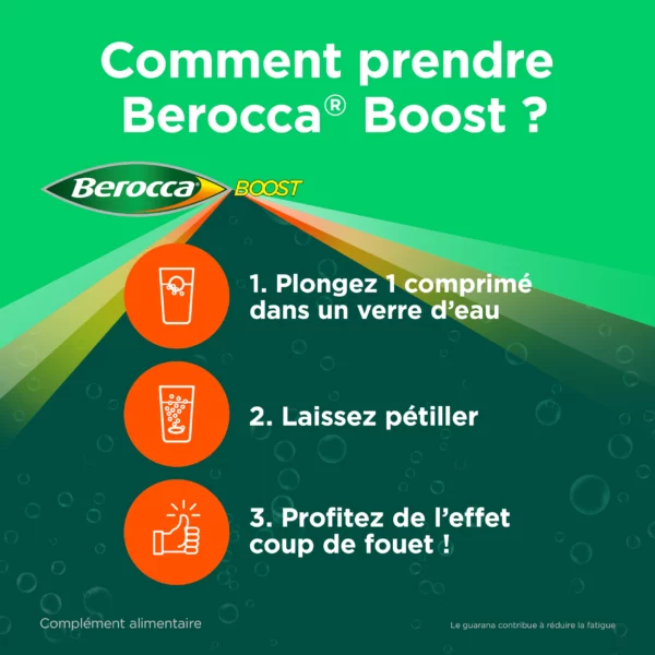 BEROCCA Boost Effervescent Acérola- 20 comprimés