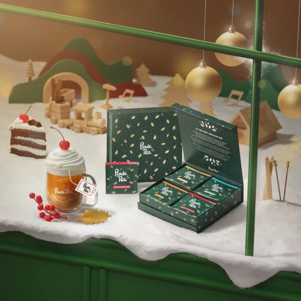 PANDA TEA Coffret Tisanes et Thés Echan-thé