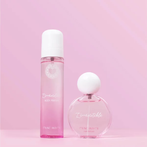 MUSC INTIME Brume Corps + Parfum Cheveux L’Irrésistible – Musc Blanc