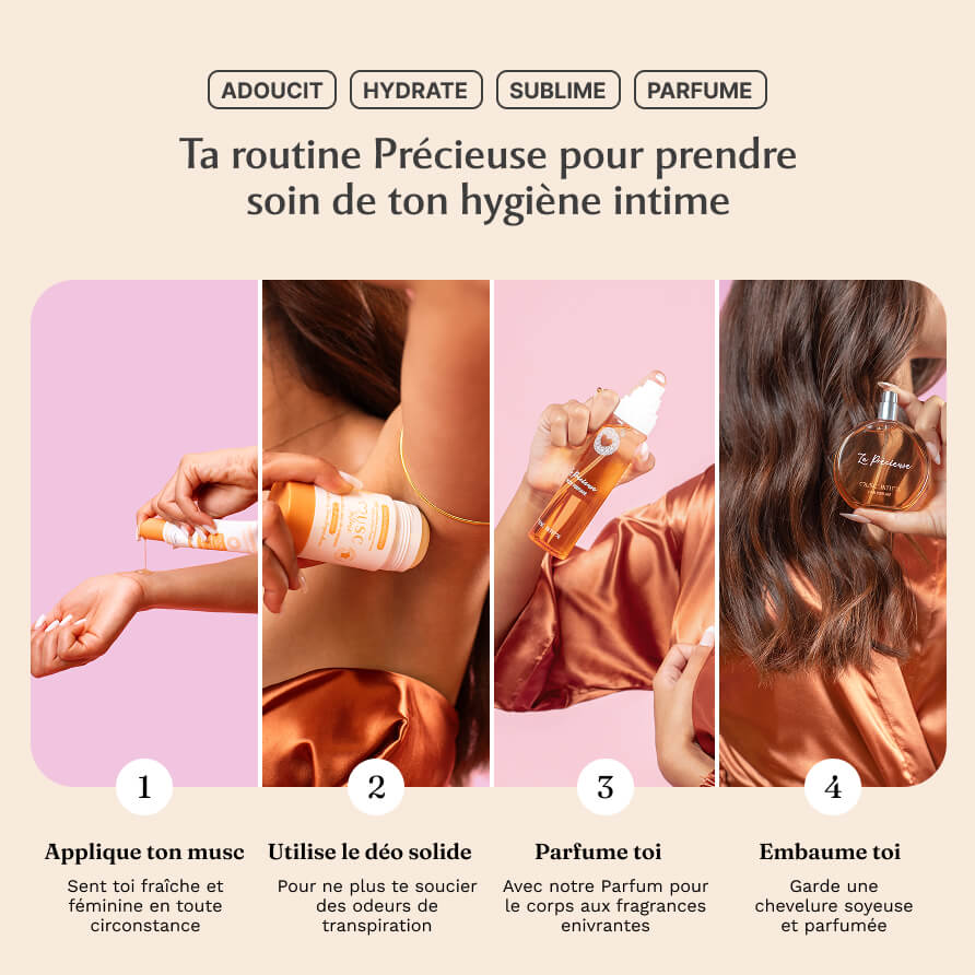 MUSC INTIME Brume Corps La Précieuse Amber Flower 120ml