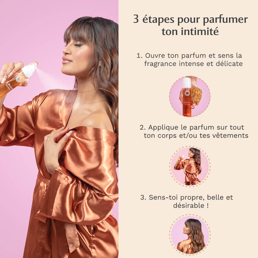 MUSC INTIME Brume Corps La Précieuse Amber Flower 120ml
