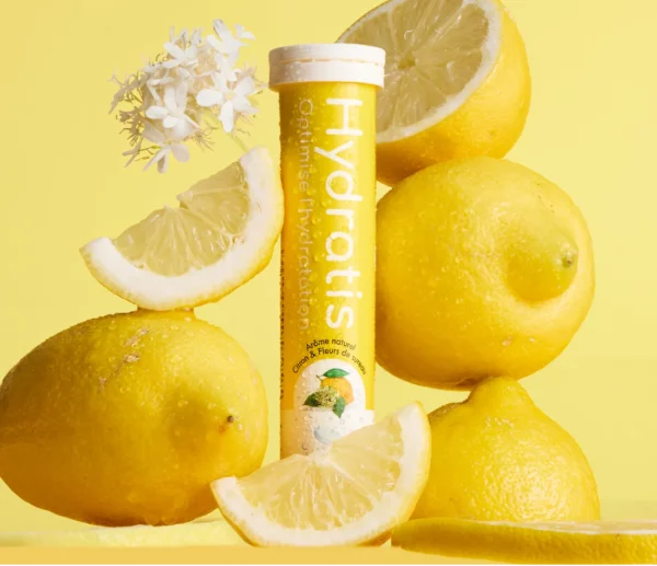 HYDRATIS Solution Hydratation Citron/Fleurs de Sureau 20 pastilles