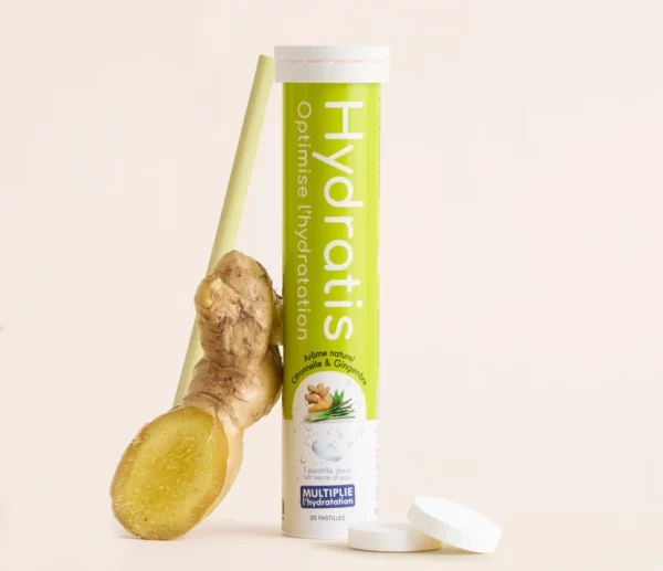 HYDRATIS Solution Hydratation Citronnelle/Gingembre 20 pastilles