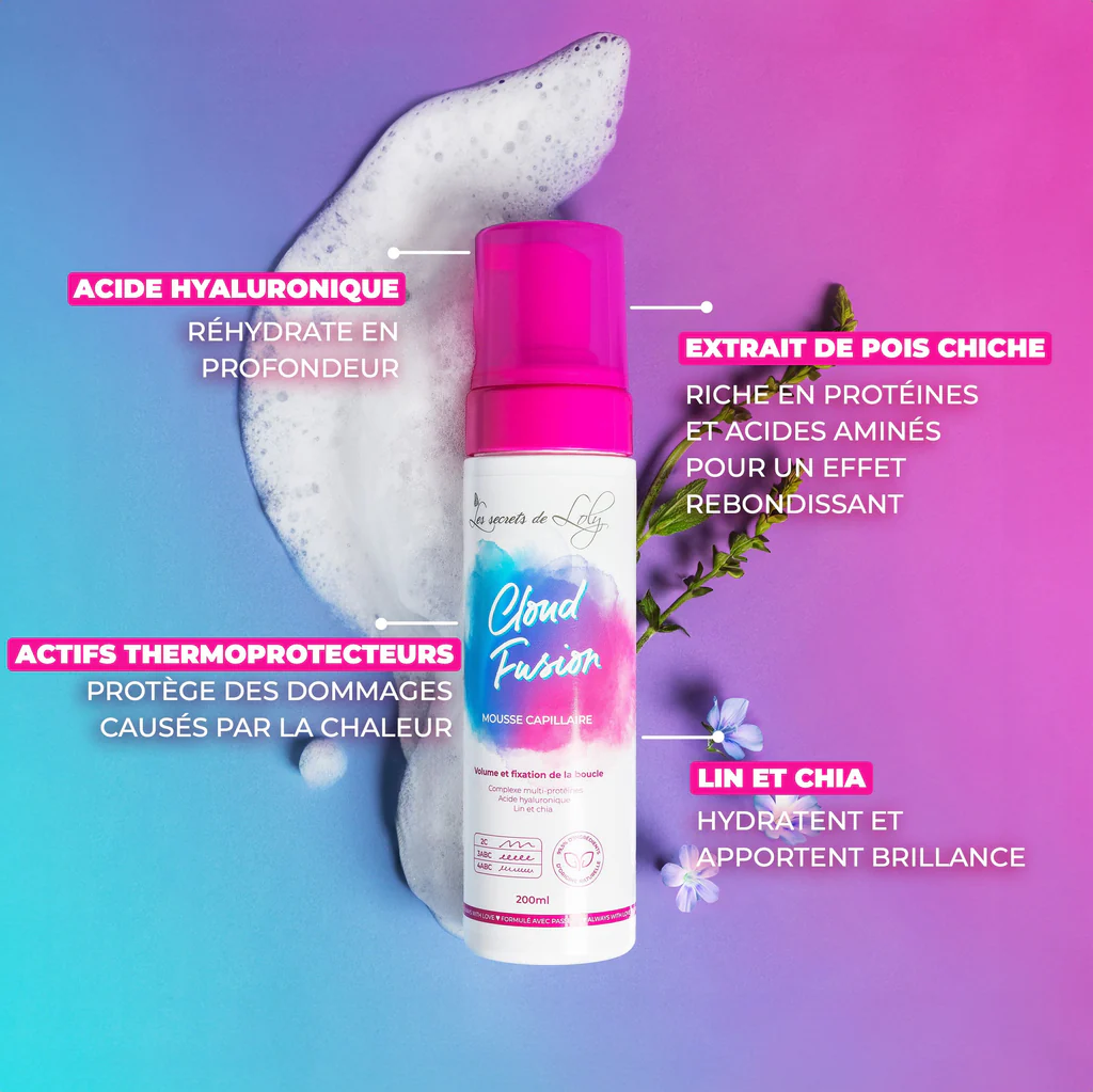 LES SECRETS DE LOLY Cloud Fusion – Mousse Capillaire 200ml