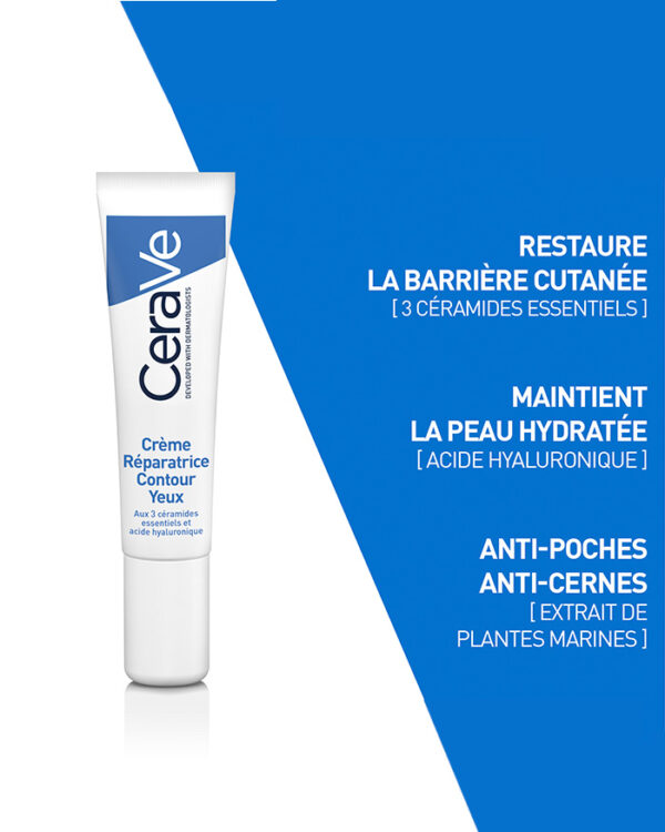 CERAVE Crème Réparatrice Contour des Yeux 14ml