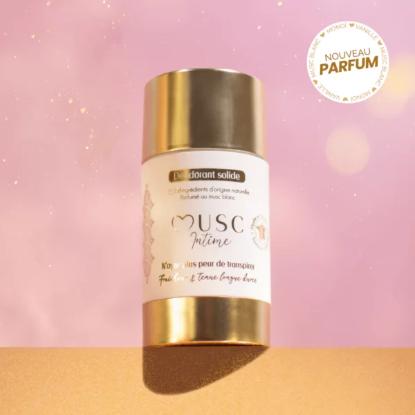 MUSC INTIME Déodorant Naturel Monoï – La Rayonnante