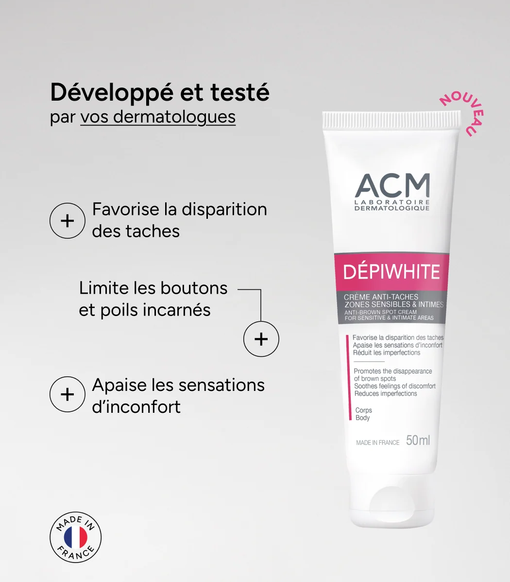 ACM Dépiwhite Crème Anti-taches Zones Sensibles & Intimes 50ML