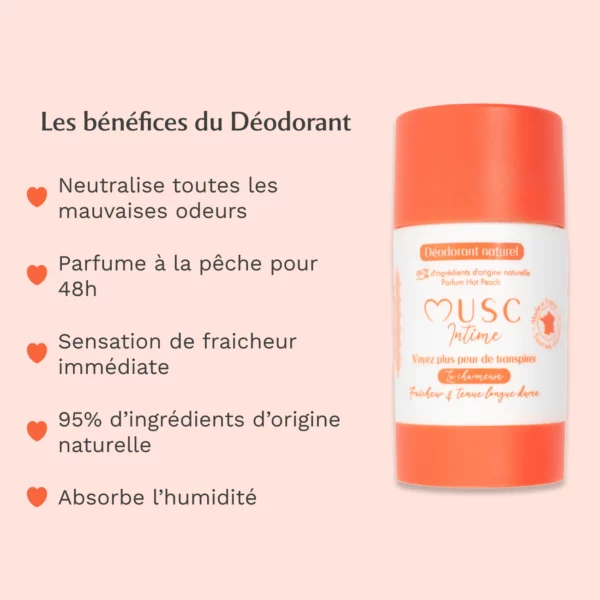 MUSC INTIME Rituel de la Femme Charmeuse – Hot Peach