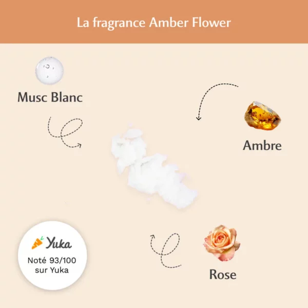 MUSC INTIME Déodorant La Précieuse Amber Flower 50g