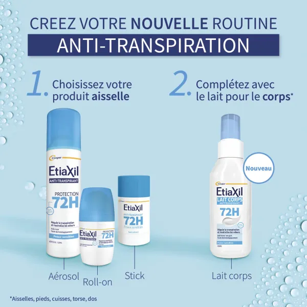 Etiaxil Anti-transpirant Protection 72h Aérosol 150ml