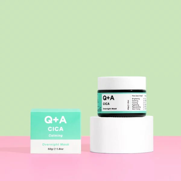 Q+A Masque Visage Nuit à la Centella Asiatica 50g