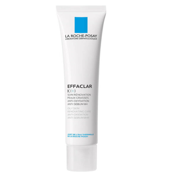 LA ROCHE-POSAY EFFACLAR K(+) Soin Rénovation Anti-Oxydation, Anti-Sébum 8H 40ml