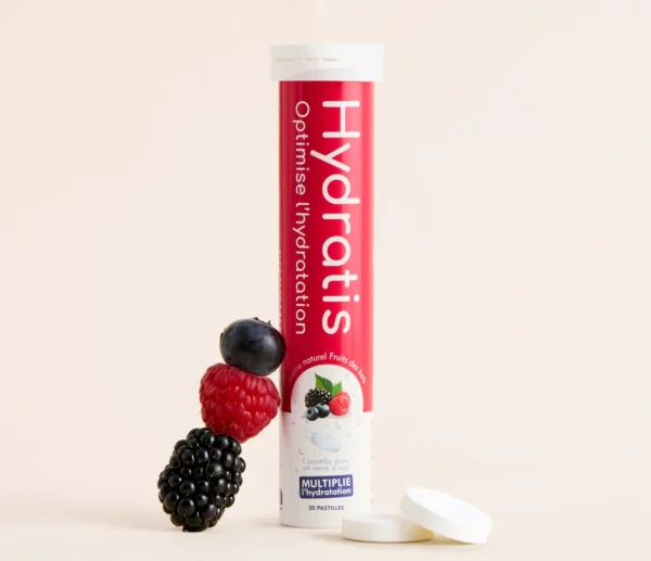 HYDRATIS Solution Hydratation Fruits des Bois 20 pastilles