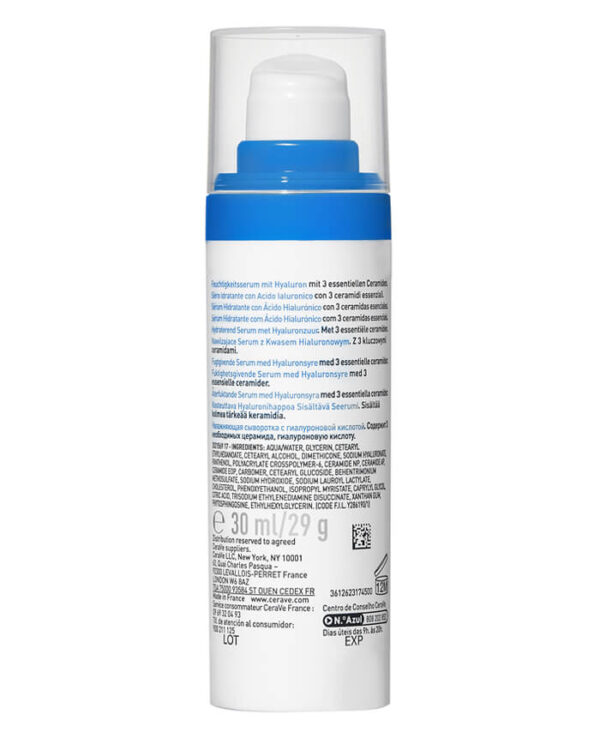 CERAVE Sérum Hydratant Acide Hyaluronique 30ml